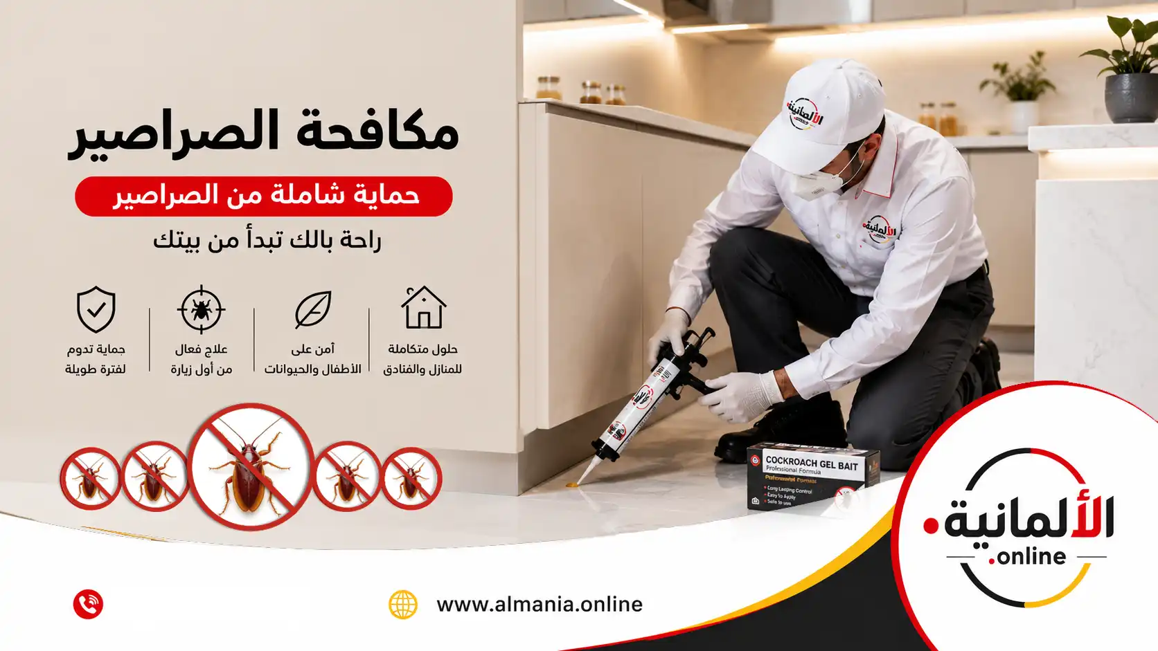 الأسباب الحقيقية لظهور الصراصير بالمطابخ وكيفية القضاء عليها